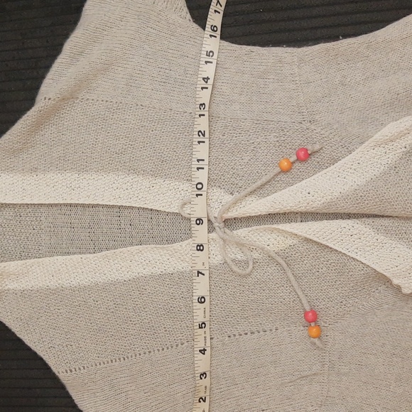 NWOT Cream Cashmere Girl Cardigan Size M - Picture 3 of 6